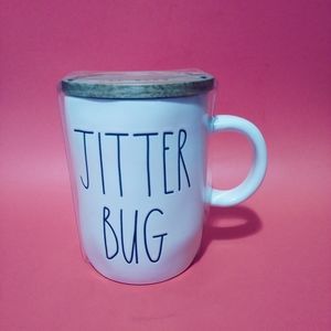 Rae Dunn JITTER BUG mug